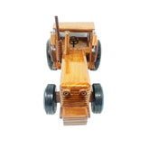 Vintage  Wooden Handicrafts Tractor Toy For Home Decor
